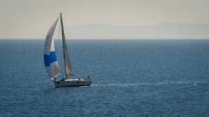 boat on the ocean