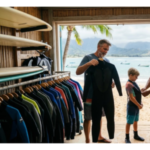 where can I rent a wetsuit near me on Maui