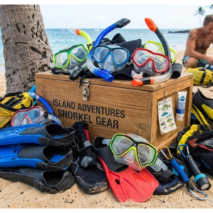 how much to rent snorkel gear in Maui